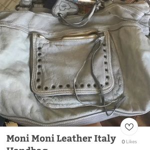 Moni Moni Italian Leather Bag